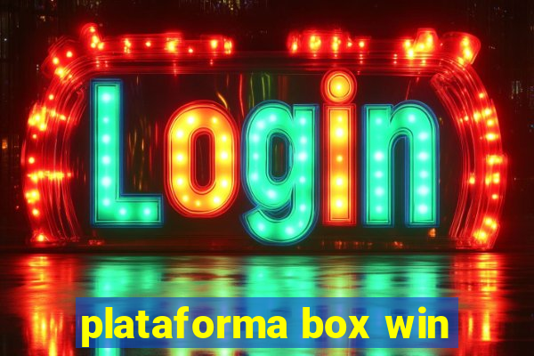 plataforma box win